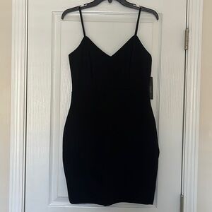 NWT Lulus little black dress bodycon